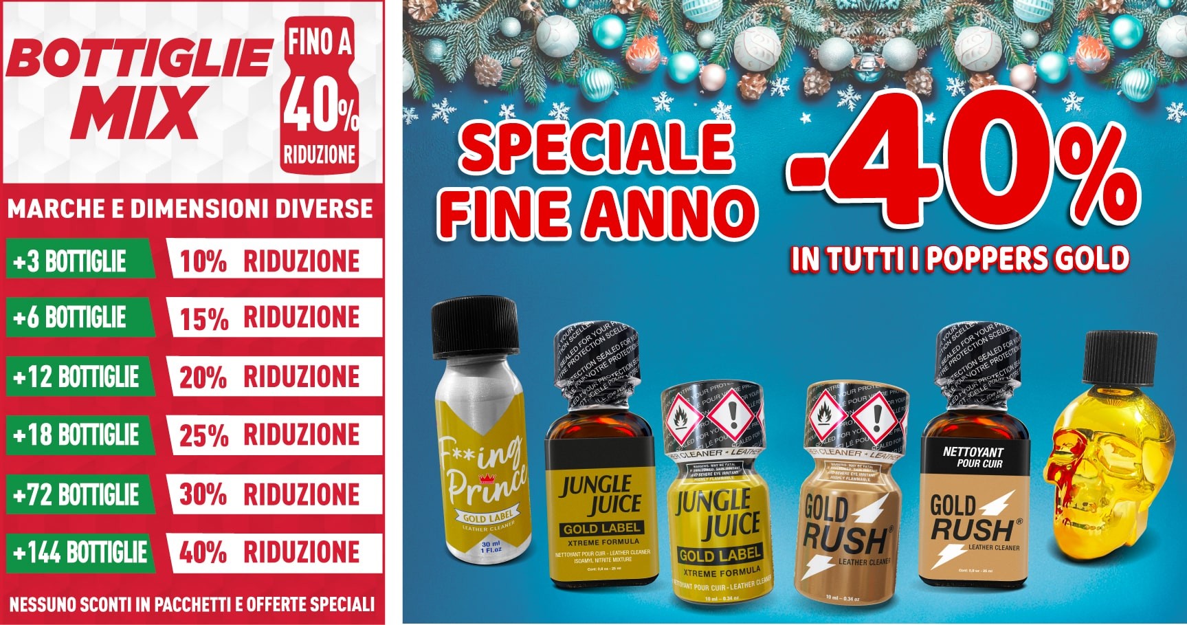 Compratore di Poppers in Italia