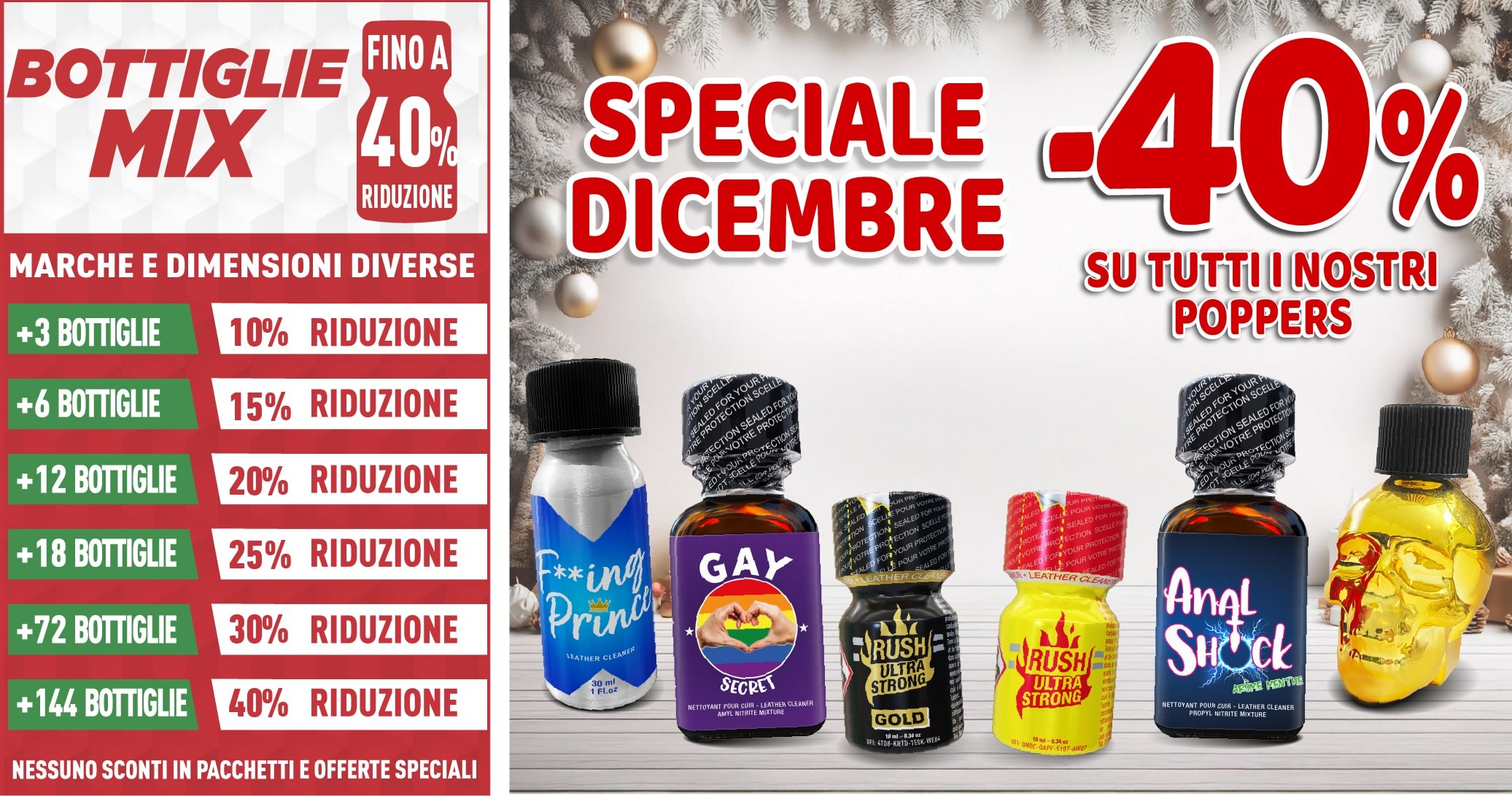 Compratore di Poppers in Italia