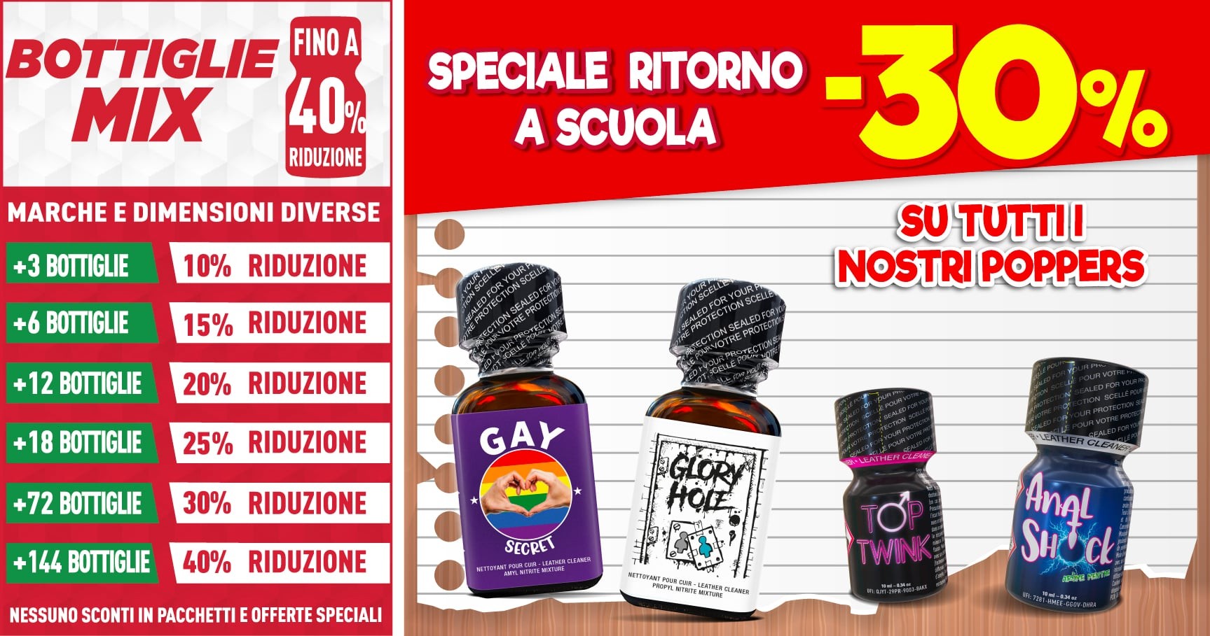 Compratore di Poppers in Italia