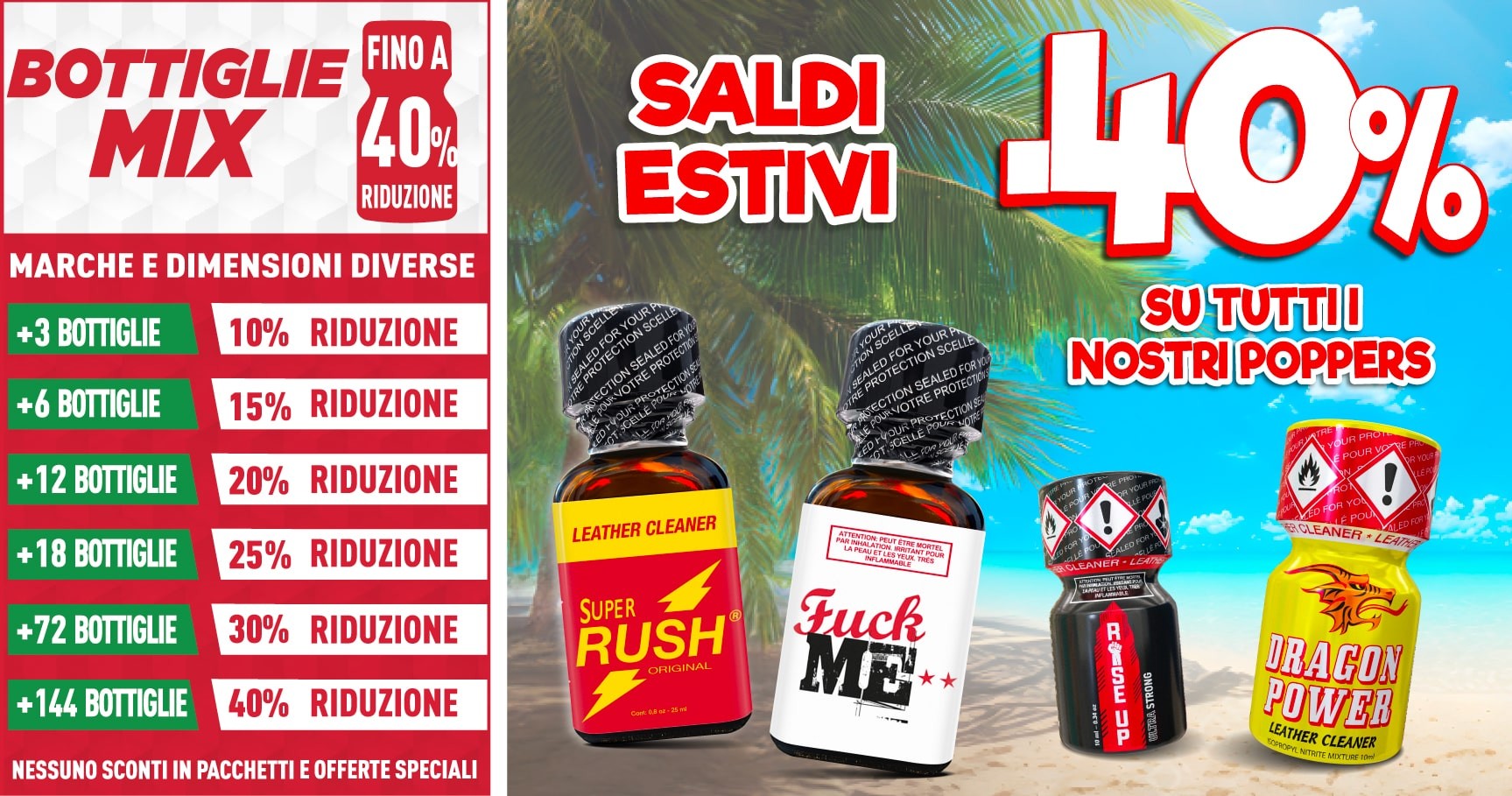 Compratore di Poppers in Italia