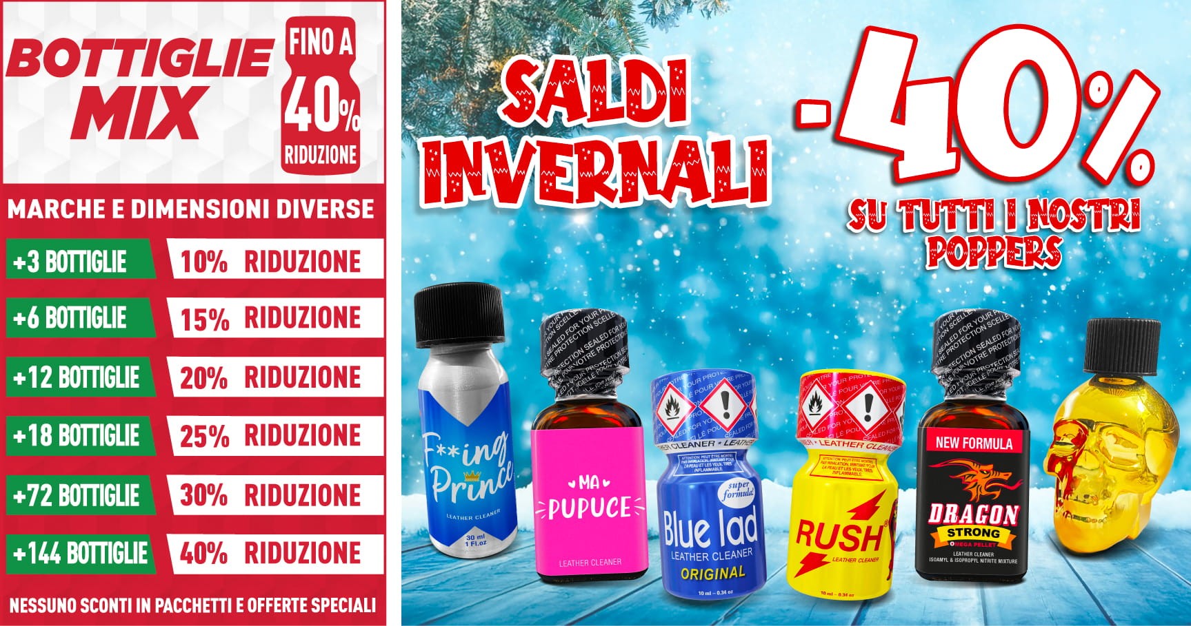 Compratore di Poppers in Italia